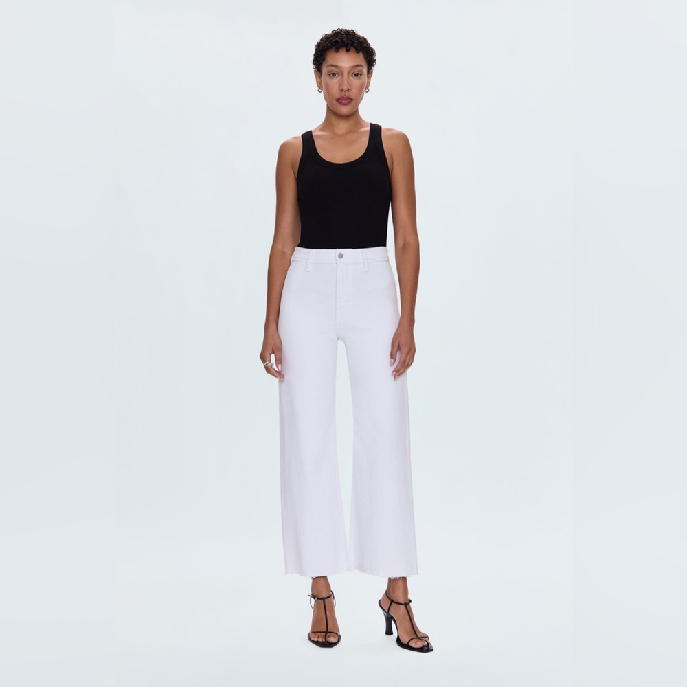Pistola PENNY HIGH RISE WIDE LEG JEAN - BLIZZARD